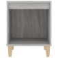 vidaXL Κομοδίνο Γκρι Sonoma 40x35x50 εκ.