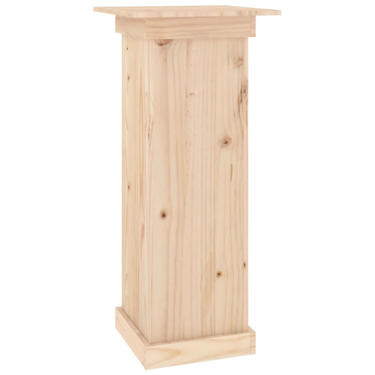 vidaXL Βάση Λουλουδιών 50x27x10 εκ. από Μασίφ Ξύλο Πεύκου