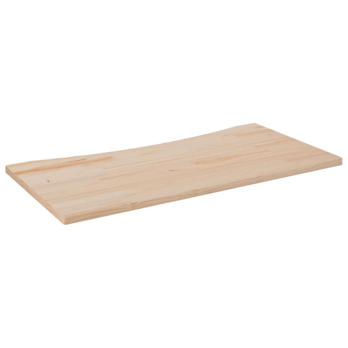 vidaXL Επιφάνεια Γραφείου 110 x 55 x 2,5 εκ. από Μασίφ Ξύλο Πεύκου