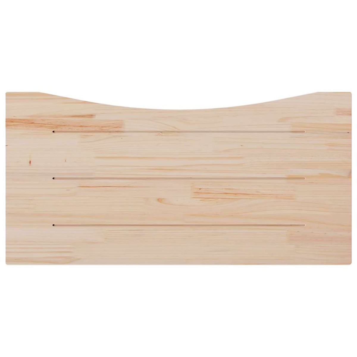 vidaXL Επιφάνεια Γραφείου 110 x 55 x 2,5 εκ. από Μασίφ Ξύλο Πεύκου