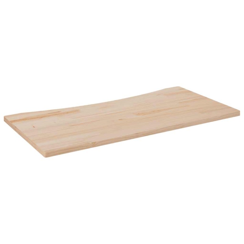 vidaXL Επιφάνεια Γραφείου 110 x 60 x 2,5 εκ. από Μασίφ Ξύλο Πεύκου