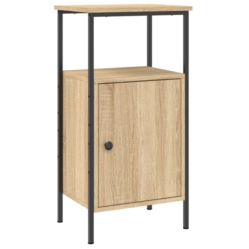 vidaXL Κομοδίνο Sonoma Δρυς 41 x 31 x 80 εκ. από Επεξεργασμένο Ξύλο
