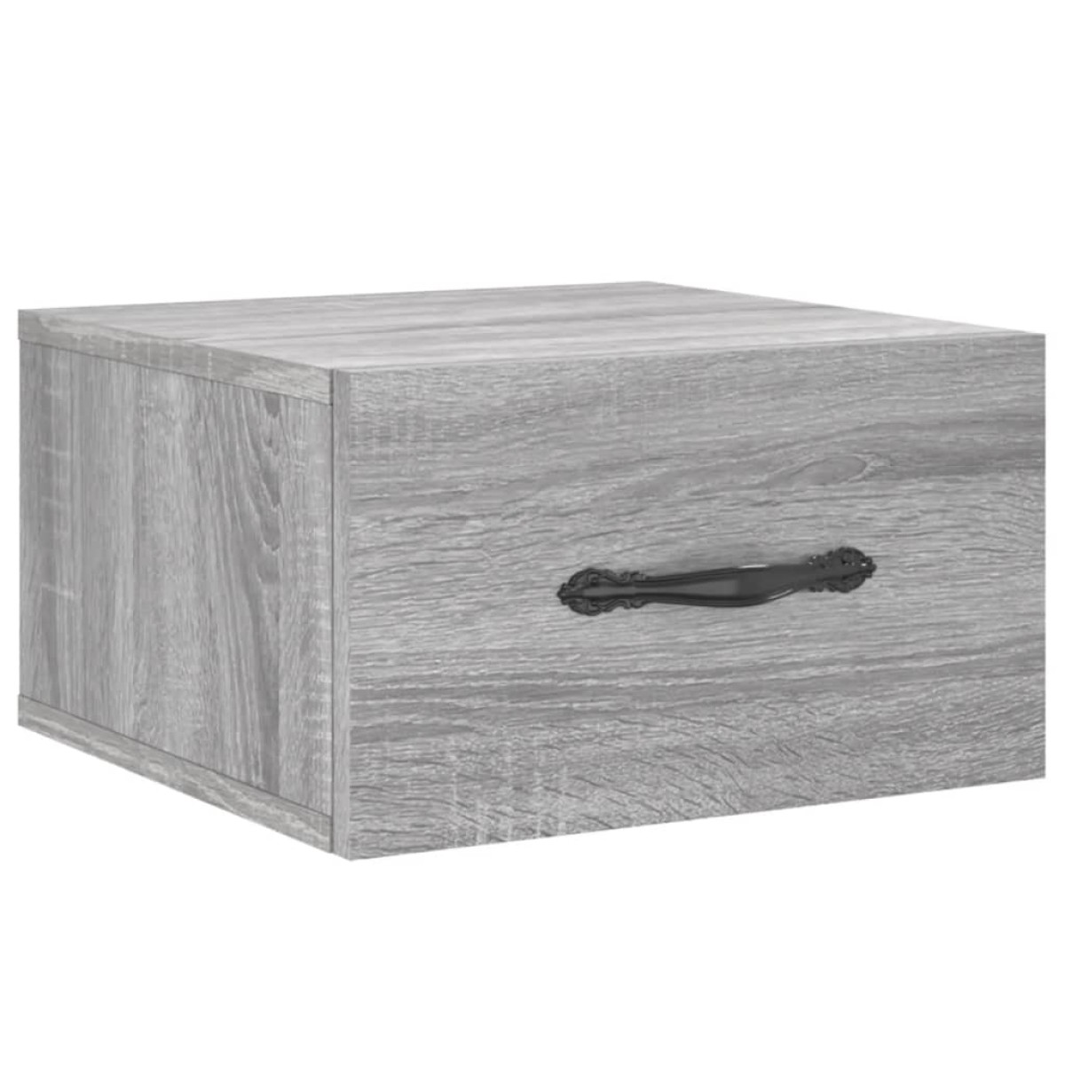 vidaXL Κομοδίνα Επιτοίχια Γκρι Sonoma 35 x 35 x 20 εκ.