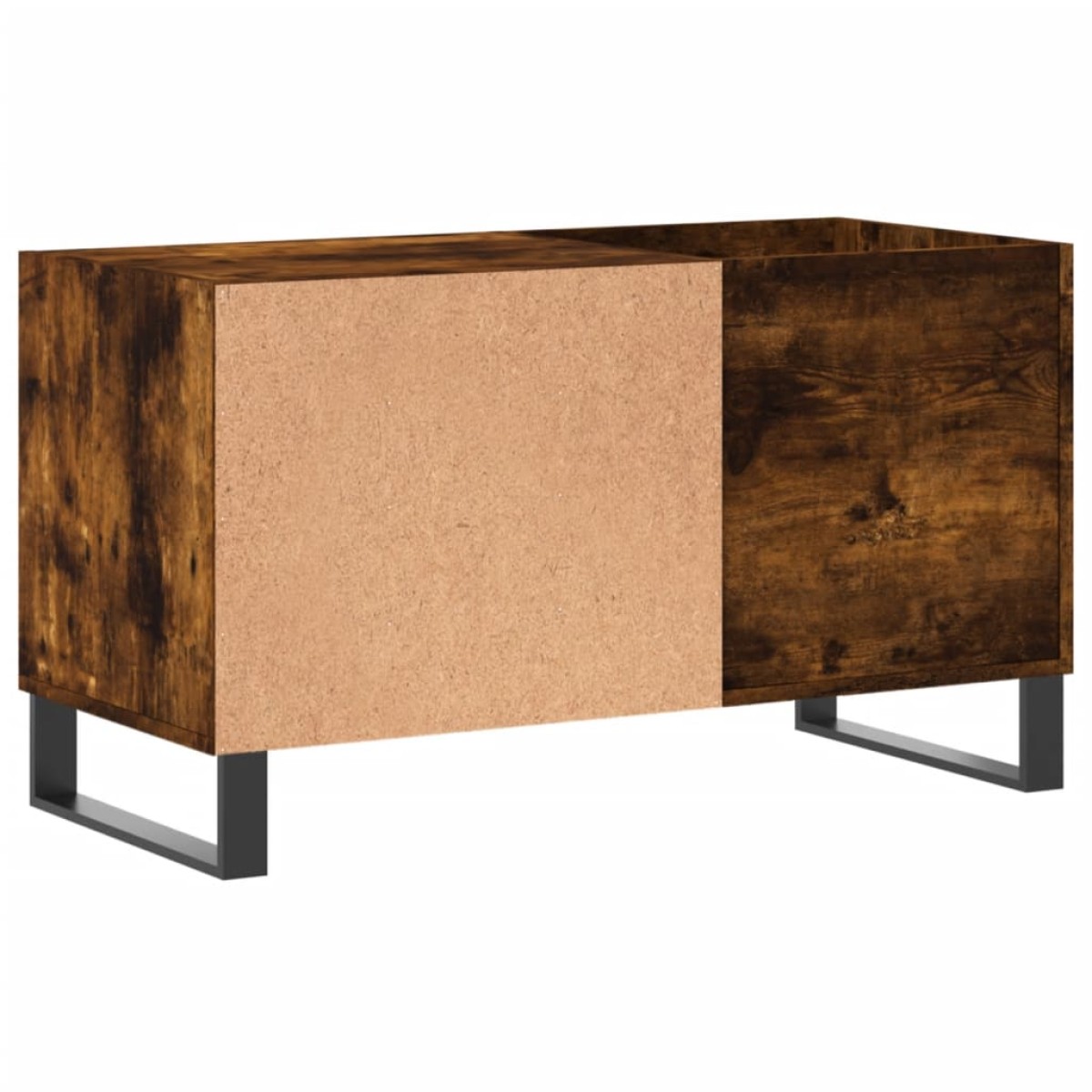 vidaXL Δισκοθήκη Καπνιστή Δρυς 85 x 38 x 48 εκ. από Επεξεργασμένο Ξύλο