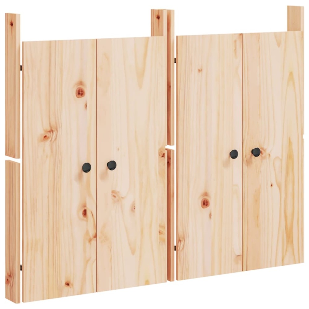 vidaXL Πόρτες Κουζίνας Εξ. Χώρου MEPPEL 2 τεμ. 50x9x82 εκ. Μασίφ Πεύκο