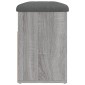 vidaXL Παπουτσοθήκη Γκρι Sonoma 82x32x45,5 εκ. από Επεξεργασμένο Ξύλο