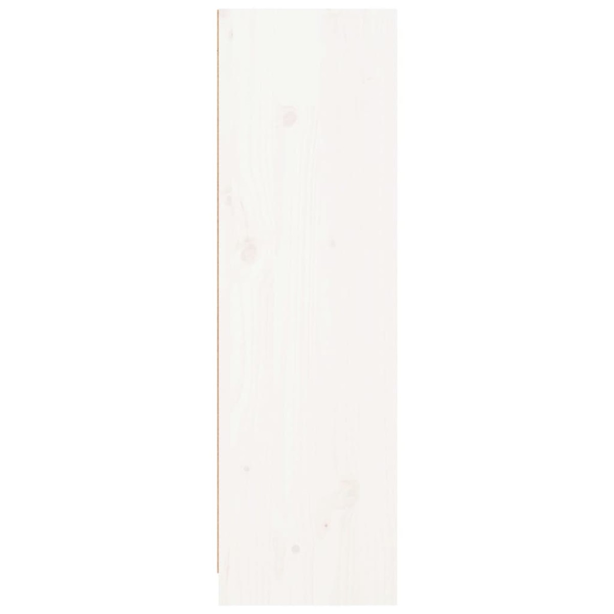vidaXL Βιβλιοθήκη Λευκή 70 x 33 x 110 εκ. από Μασίφ Ξύλο Πεύκου