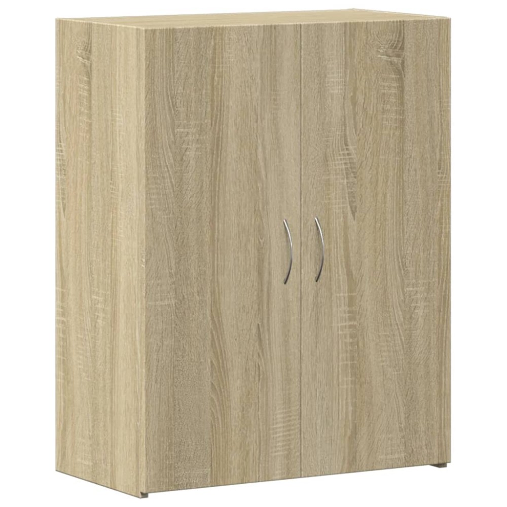 vidaXL Αρχειοθήκη Sonoma Δρυς 60x32x77,5 εκ. από Επεξεργασμένο Ξύλο