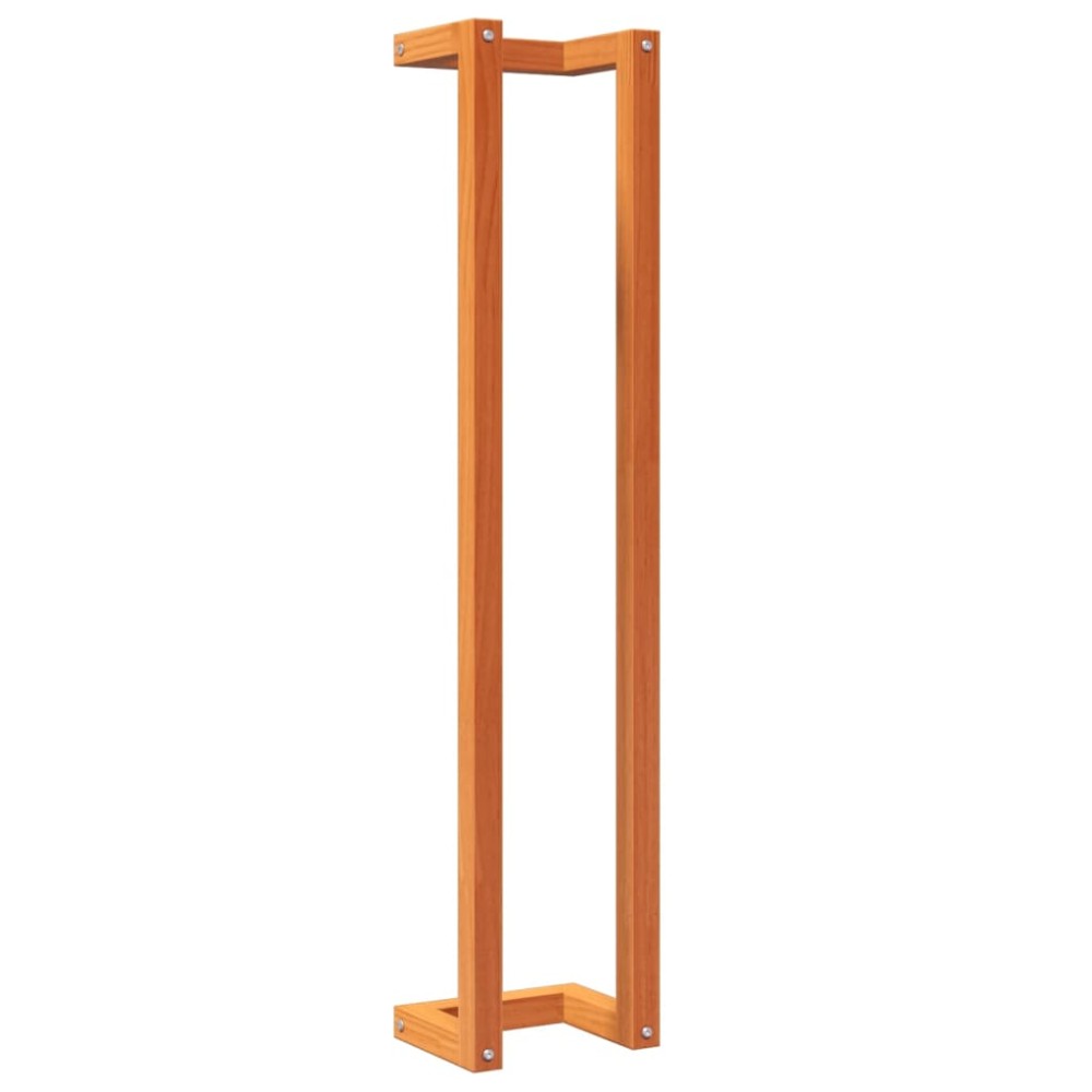 vidaXL Πετσετοκρεμάστρα Καφέ Κεριού 23x18x110 εκ από Μασίφ Ξύλο Πεύκου