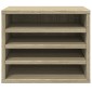 vidaXL Έπιπλο Οργάνωσης Γραφείου Sonoma Δρυς 36x26x29,5εκ Επεξ. Ξύλο