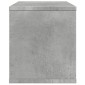 vidaXL Έπιπλο Οργάνωσης Γραφείου Γκρι Σκυρ. 36x26x29,5εκ Επεξ. Ξύλο