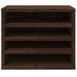 vidaXL Έπιπλο Οργάνωσης Γραφείου Καφέ Δρυς 36x26x29,5εκ Επεξ. Ξύλο