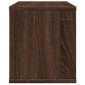 vidaXL Έπιπλο Οργάνωσης Γραφείου Καφέ Δρυς 36x26x29,5εκ Επεξ. Ξύλο