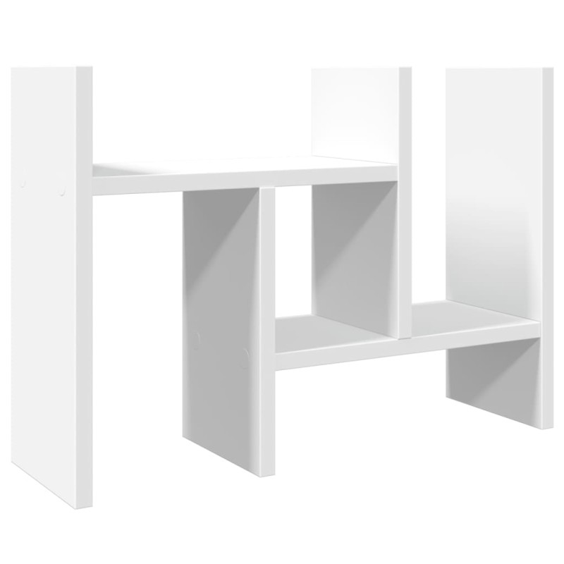 vidaXL Έπιπλο Οργάνωσης Γραφείου Λευκό 34,5x15,5x35,5 εκ. Επεξ. Ξύλο