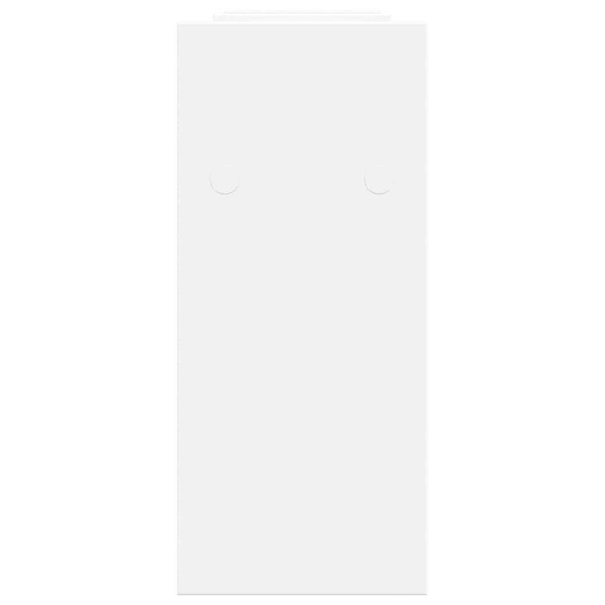 vidaXL Έπιπλο Οργάνωσης Γραφείου Λευκό 34,5x15,5x35,5 εκ. Επεξ. Ξύλο