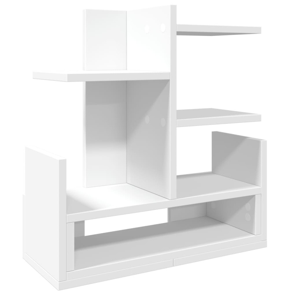 vidaXL Έπιπλο Οργάνωσης Γραφείου Λευκό 49x20x52,5εκ Επεξεργασμένο Ξύλο