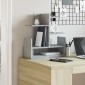 vidaXL Έπιπλο Οργάνωσης Γραφείου Γκρι Σκυρ. 49x20x52,5 εκ Επεξ. Ξύλο