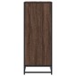 vidaXL Ράφι παπουτσιών καφέ δρυς 48x38x97,5 cm Κατασκευασμένο ξύλο