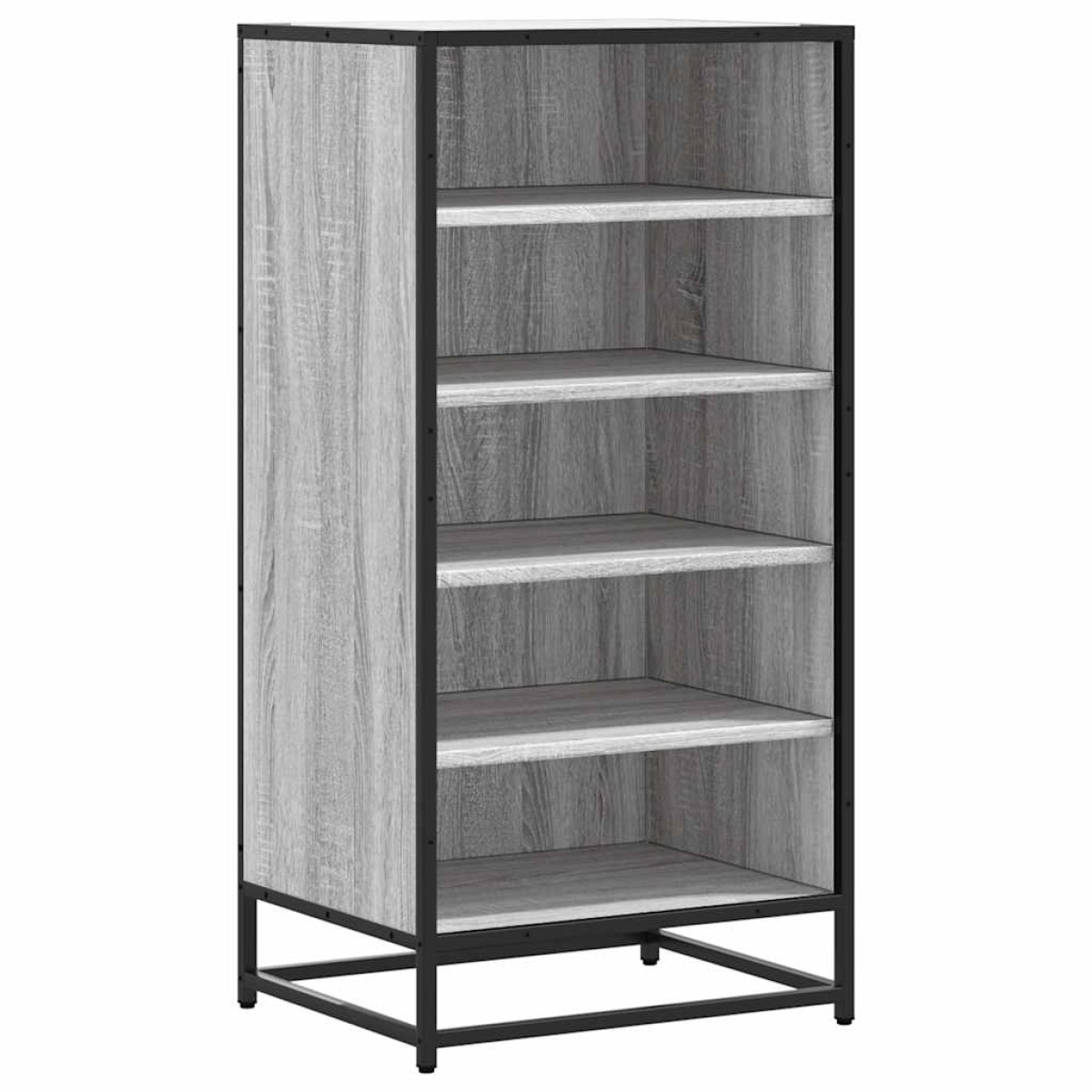 Ράφι παπουτσιών vidaXL Γκρι Sonoma 48x38x97,5 cm Κατασκευασμένο ξύλο