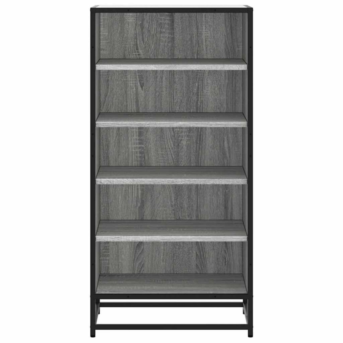 Ράφι παπουτσιών vidaXL Γκρι Sonoma 48x38x97,5 cm Κατασκευασμένο ξύλο