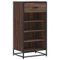 vidaXL Ράφι παπουτσιών καφέ δρυς 48x38x97,5 cm Κατασκευασμένο ξύλο