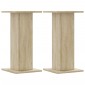 vidaXL Βάσεις Ηχείων 2 Τεμ. Sonoma Δρυς 30x30x60εκ. Επεξεργασμένο Ξύλο