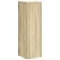 vidaXL Βάσεις Φυτών 2 Τεμ. Sonoma Δρυς 25x25x80 εκ. Επεξεργασμένο Ξύλο
