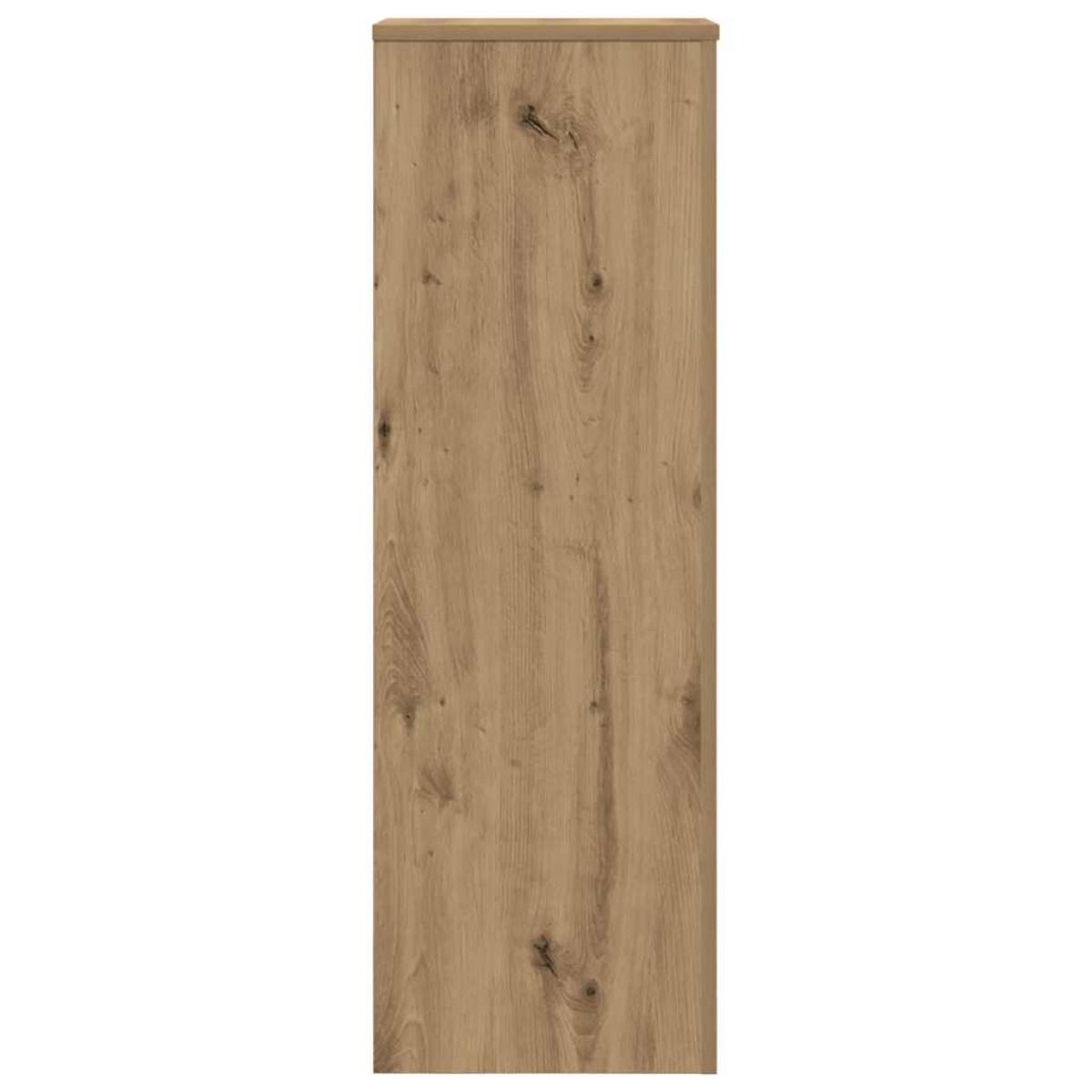 vidaXL Βάσεις Φυτών Αρτισιανή Δρυς 33x33x100 εκ. Επεξ. Ξύλο