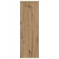 vidaXL Βάσεις Φυτών Αρτισιανή Δρυς 33x33x100 εκ. Επεξ. Ξύλο