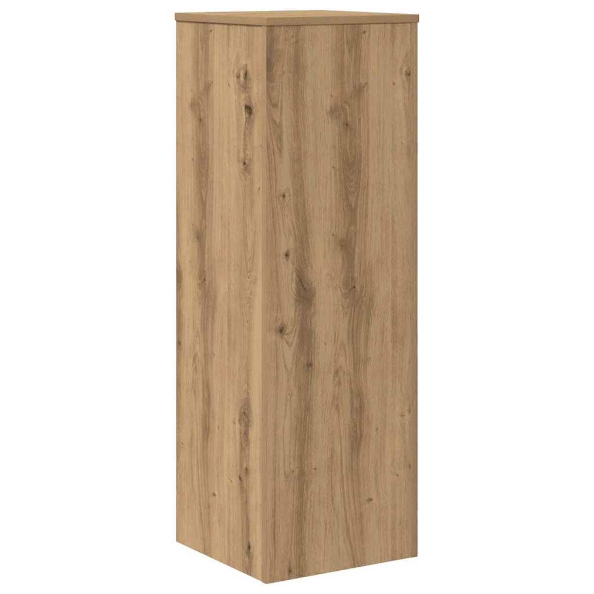 vidaXL Βάσεις Φυτών Αρτισιανή Δρυς 33x33x100 εκ. Επεξ. Ξύλο