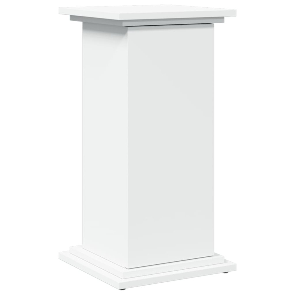 vidaXL Βάση Οθόνης με Αποθ. Λευκή 31x30x60 εκ. Επεξεργασμένο Ξύλο