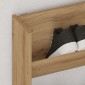 vidaXL Ντουλάπι παπουτσιών τοίχου Artisan Oak Κατασκευασμένο ξύλο