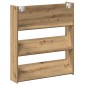vidaXL Ντουλάπι παπουτσιών τοίχου Artisan Oak Κατασκευασμένο ξύλο
