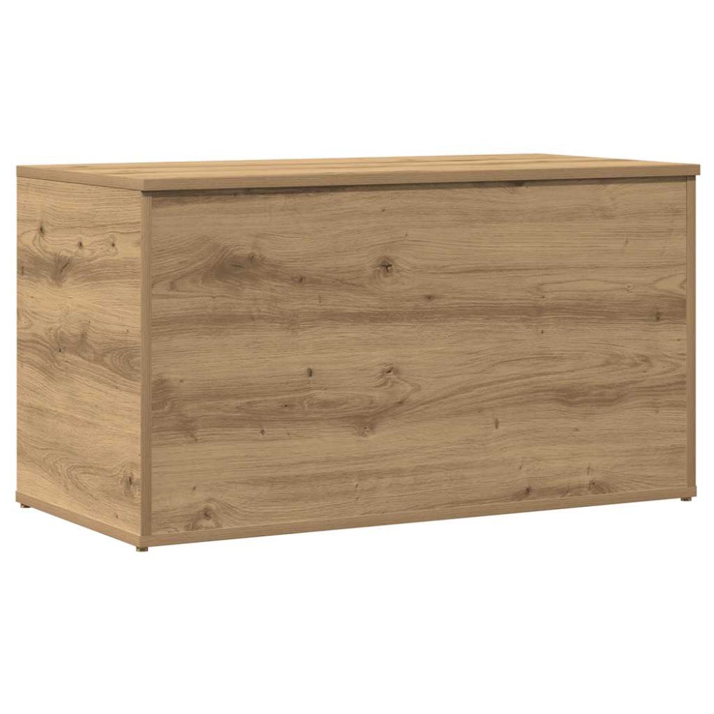 vidaXL Μπαούλο Αποθήκευσης Δρυς τεχνίτης 84 x 42 x 46 εκ