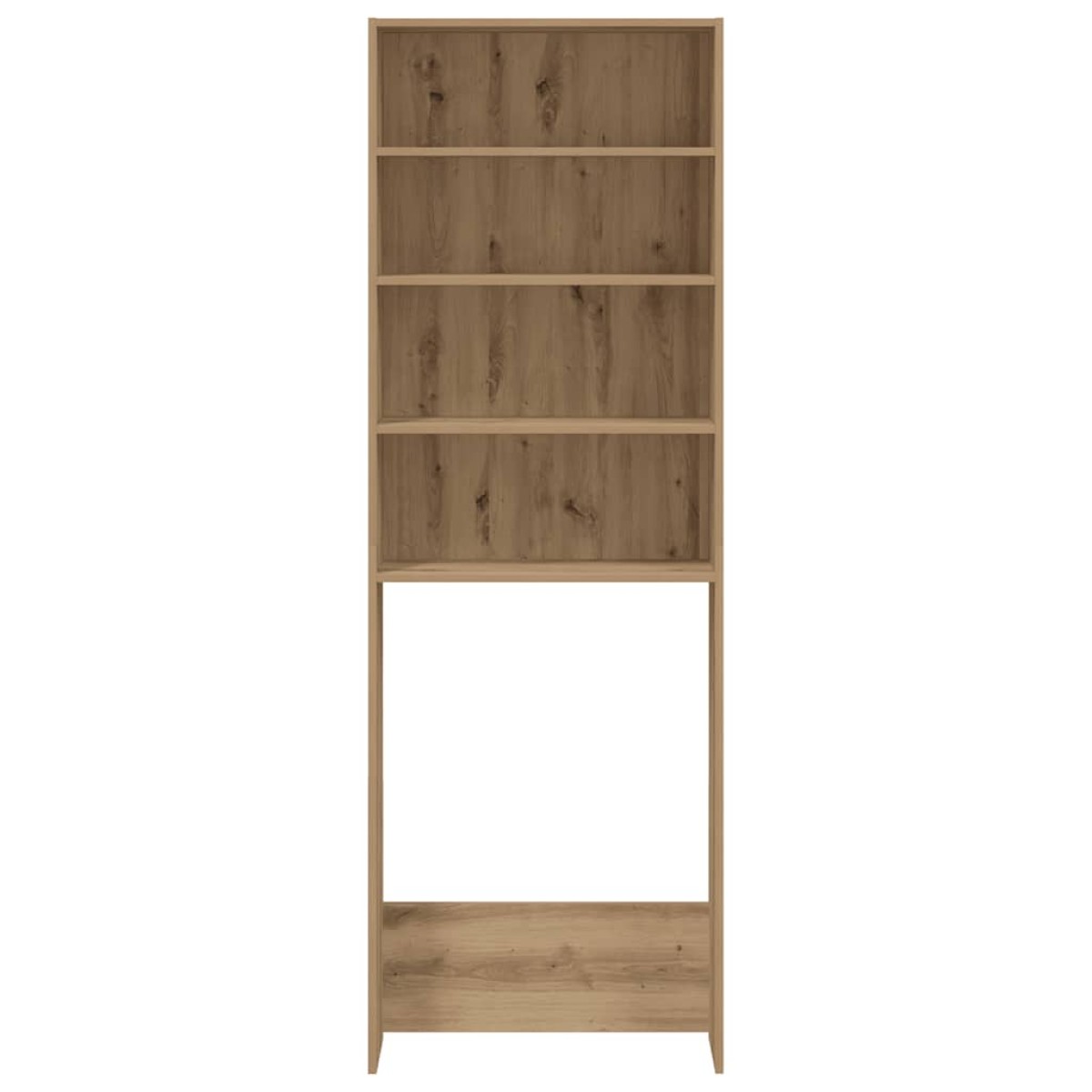 vidaXL Ντουλάπι πλυντηρίου ρούχων Artisan Oak 64x24x190 cm