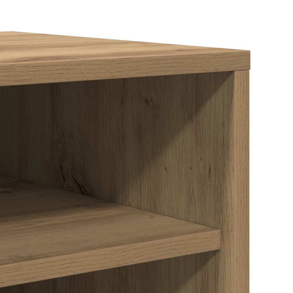 vidaXL Παπουτσοθήκη Αρτισιανή Δρυς 60x35x92 εκ. Επεξεργασμένο Ξύλο