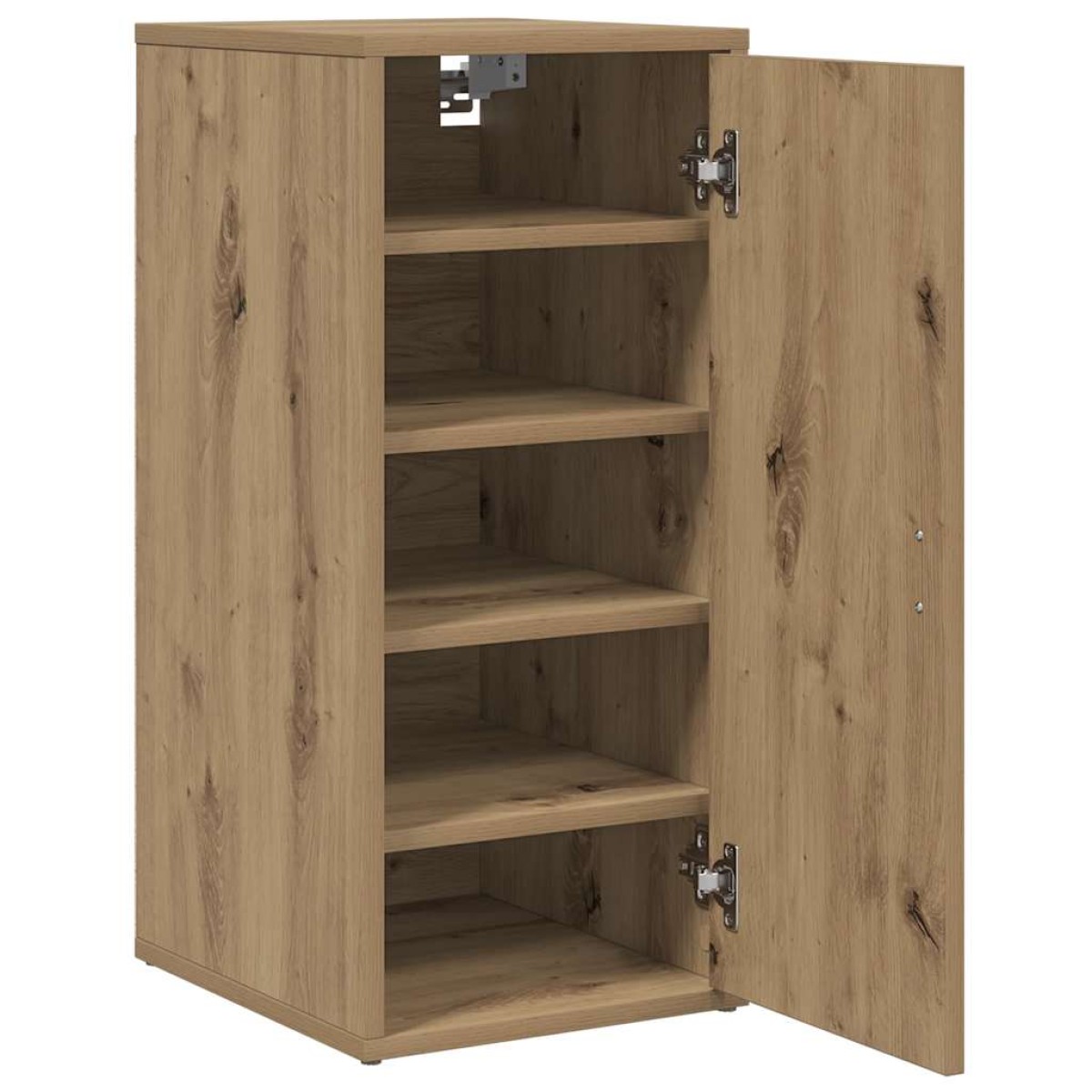 vidaXL Ντουλάπια παπουτσιών 2 τεμ Artisan Oak 32x35x70 cm