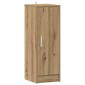 ντουλάπι παπουτσιών vidaXL Παλιό ξύλο 32x35x92 cm Κατασκευασμένο ξύλο