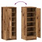 vidaXL Ντουλάπι παπουτσιών Artisan Oak 32x35x92 cm Κατασκευασμένο ξύλο