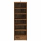 ντουλάπι παπουτσιών vidaXL Παλιό ξύλο 32x35x92 cm Κατασκευασμένο ξύλο