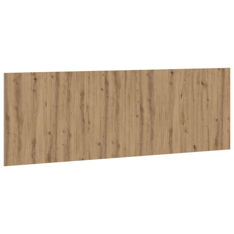 vidaXL Κεφαλάρι Κρεβατιού Αρτισιανή Δρυς 240x1,5x80εκ Επεξεργ. Ξύλο
