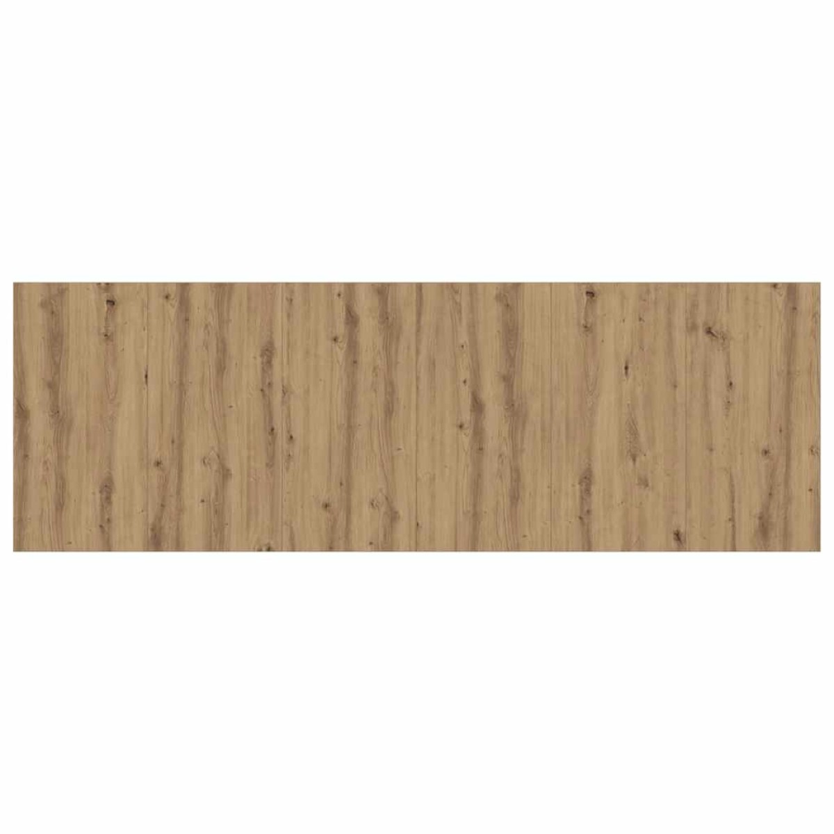 vidaXL Κεφαλάρι Κρεβατιού Αρτισιανή Δρυς 240x1,5x80εκ Επεξεργ. Ξύλο