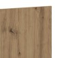 vidaXL Κεφαλάρι Κρεβατιού Αρτισιανή Δρυς 240x1,5x80εκ Επεξεργ. Ξύλο