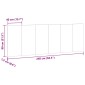 vidaXL Κεφαλάρι Κρεβατιού Αρτισιανή Δρυς 240x1,5x80εκ Επεξεργ. Ξύλο
