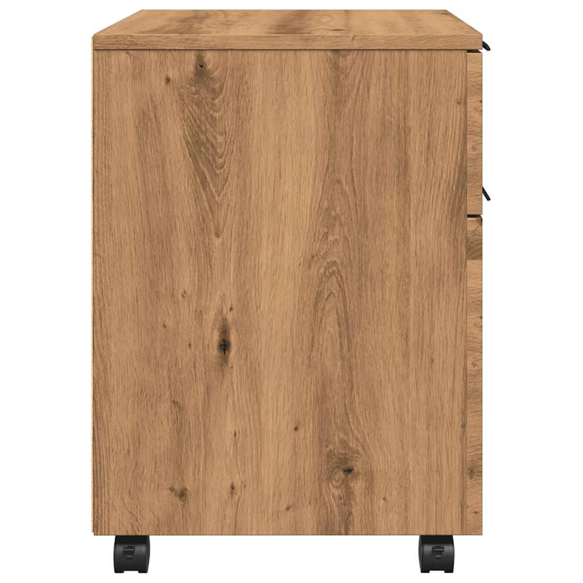 Κινητό ντουλάπι αρχείων vidaXL με τροχούς Artisan Oak