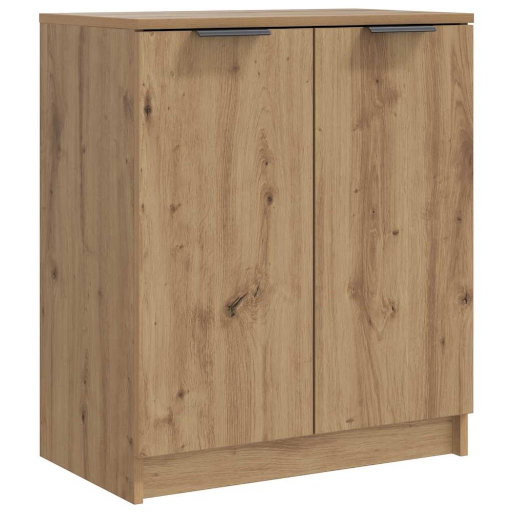 vidaXL Παπουτσοθήκη Αρτισιανή Δρυς 59x35x70 εκ. Επεξ. Ξύλο