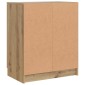 vidaXL Παπουτσοθήκη Αρτισιανή Δρυς 59x35x70 εκ. Επεξ. Ξύλο
