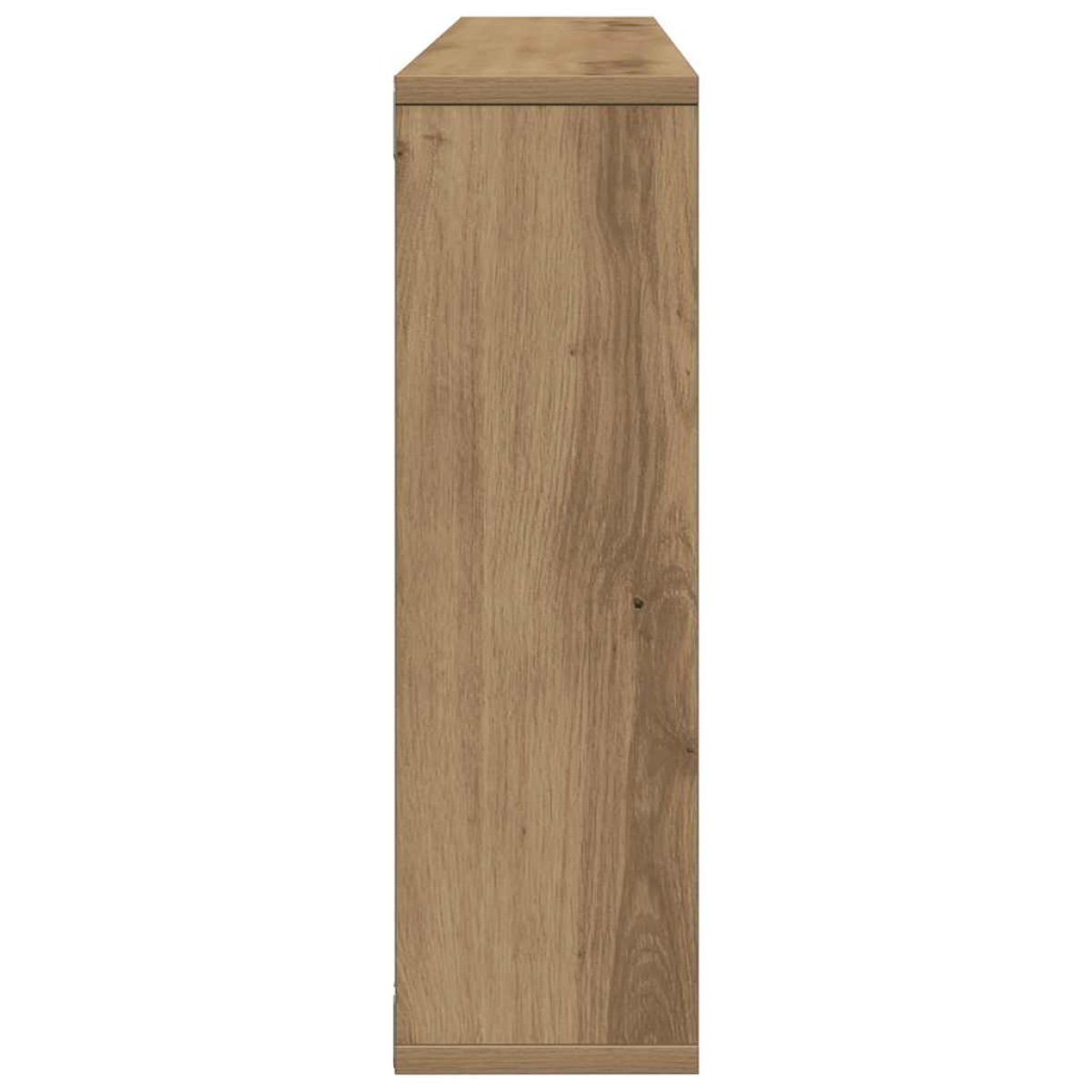 vidaXL Ράφι Τοίχου Χειροποίητο Δρυς 85x16x52,5 εκ. από Τεχνητό Ξύλο