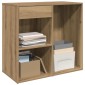 vidaXL Ντουλάπι καλλυντικών Artisan Oak 80x40x75cm Κατασκευασμένο ξύλο