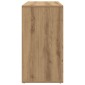 vidaXL Ντουλάπι καλλυντικών Artisan Oak 80x40x75cm Κατασκευασμένο ξύλο